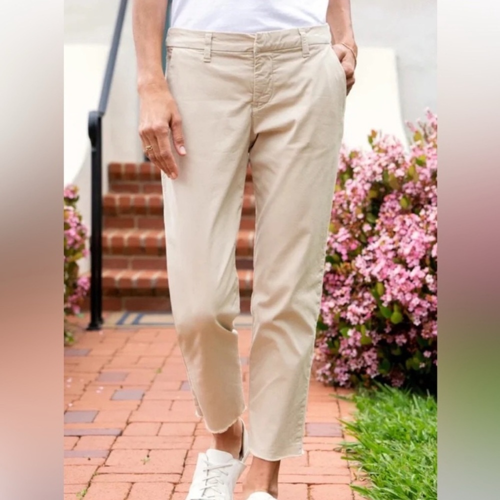 Frank & Eileen Khaki Tan Wicklow The Italian Chino Pant SZ 10 worn once!